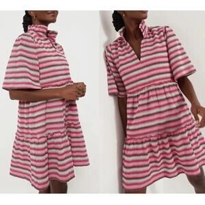 Tuckernuck Pink Striped Mini Dress